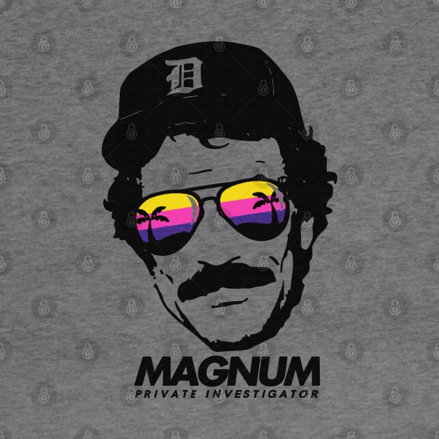 Tom Selleck / Magnum Private Investigator by Ilustra Zee Art